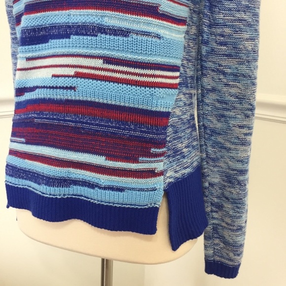 Copper Key Blue Stripe Sweater. - Picture 3 of 7